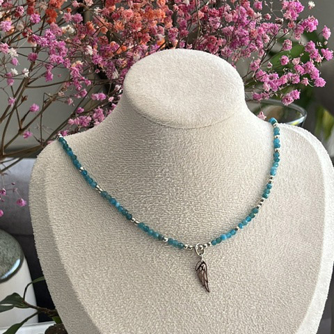 Just4Me - Collier-Bracelet avec pierres Madeleine bijoux fleurs